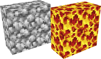 Raw Tin Block, Hot Iron Bloom